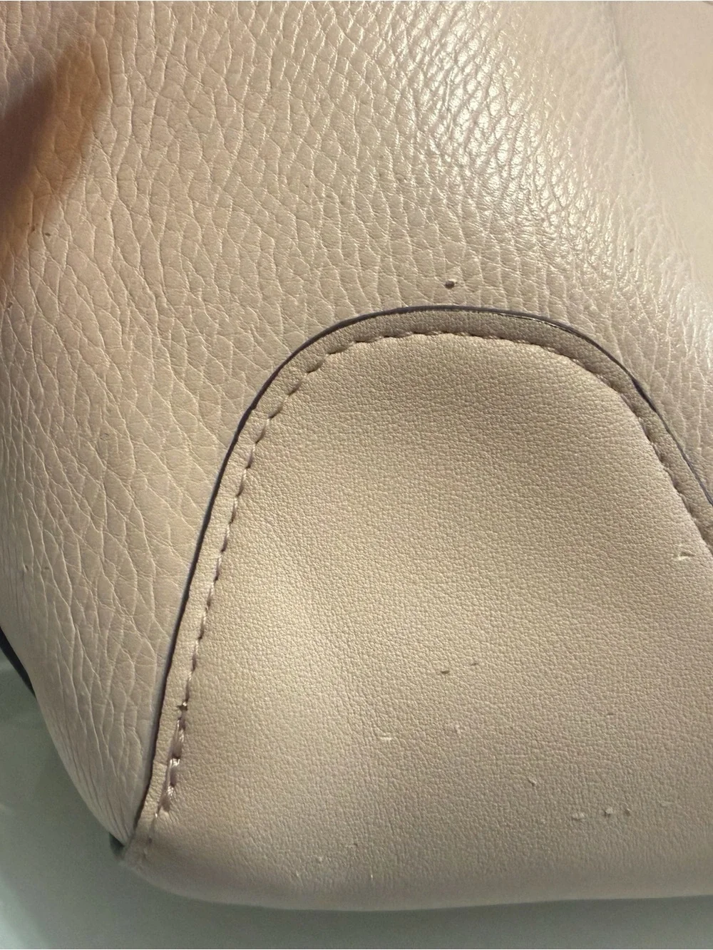 Sondra Roberts Squared Blush Vegan Leather Tote Shoulder & Top Handle Bag - Picture 7 of 16
